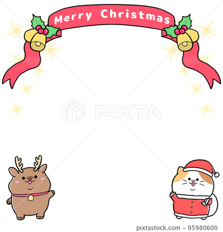 Yurukawa Calico Cat 聖誕相框 (1:1) 95980600