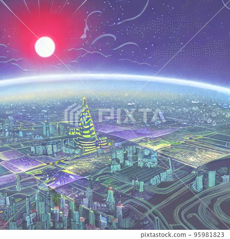 Alien Strange Dome City Alien Strange Dome City 95981823