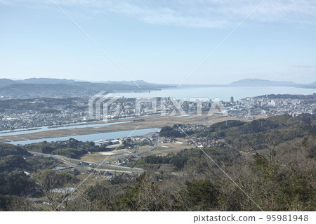 從和倉山看松江市 從和倉山看松江市 95981948