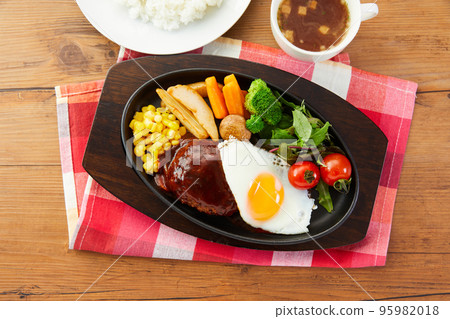 Demi-glace hamburger set hamburger 95982018