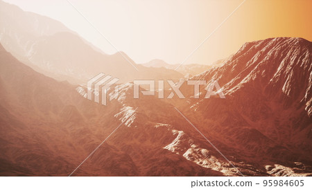 the sun rays illuminate the beautiful panorama of the Carpathian mountains the sun rays illuminate the beautiful panorama of the Carpathian mountains 95984605