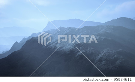 the dark land of the slopes of the mount Etna 95984611