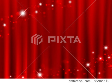 Curtain background and glitter 95985310