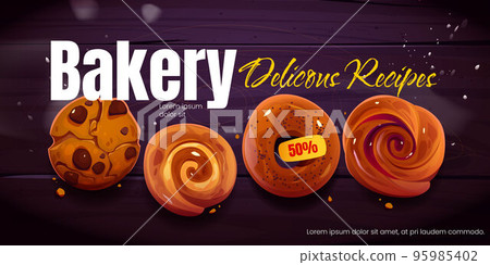 Bakery shop promo banner, social media ads design Bakery shop promo banner, social media ads design 95985402