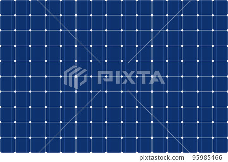 Solar panel grid seamless pattern. Sun electric battery texture. Solar cell pattern. Sun energy battery panel seamless background. Eco electricity. Vector illustration on blue background Solar panel grid seamless pattern. Sun electric battery texture. Solar cell pattern. Sun energy battery panel seamless background. Eco electricity. Vector illustration on blue background 95985466