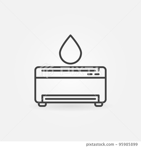 Printer Refill vector concept icon in thin line style Printer Refill vector concept icon in thin line style 95985899