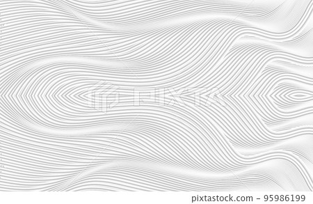 3D渲染波形灰白色抽象線條質感紋理背景 95986199