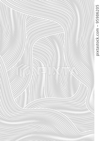 3D渲染波形灰白色抽象線條質感紋理背景 3D渲染波形灰白色抽象線條質感紋理背景 95986205