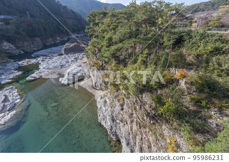 Nakaiwa Pine and Yoshino River Nakaiwa Pine and Yoshino River 95986231