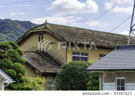 Townscape of Tojo Yamamoto Lock Machine Old Factory Shobara City, Hiroshima Prefecture Townscape of Tojo Yamamoto Lock Machine Old Factory Shobara City, Hiroshima Prefecture 95987823