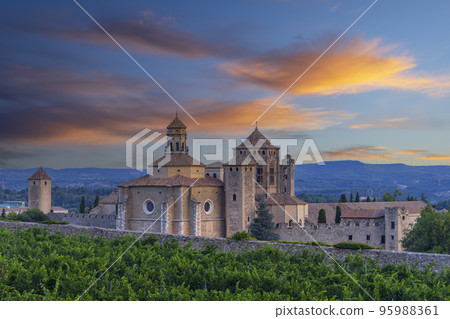 Royal Abbey of Santa Maria de Poblet, cistercian monastery, Catalonia, Spain 95988361