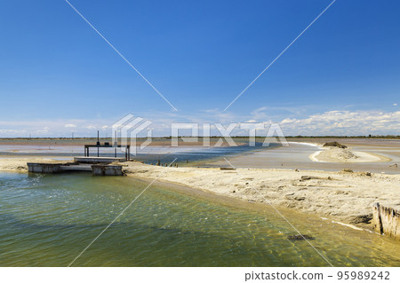 Salin de Giraud in Camargue region, Provence, France Salin de Giraud in Camargue region, Provence, France 95989242