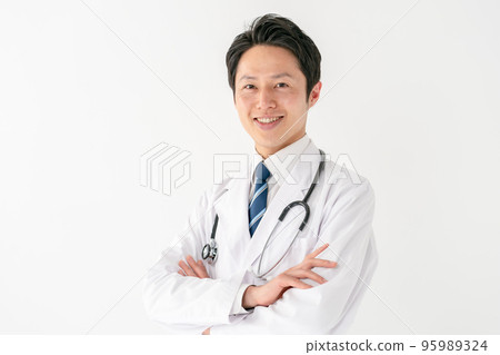 Doctor male white back 95989324