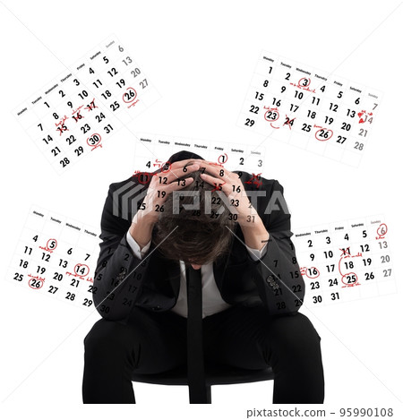 Stressed out by the deadlines Stressed out by the deadlines 95990108