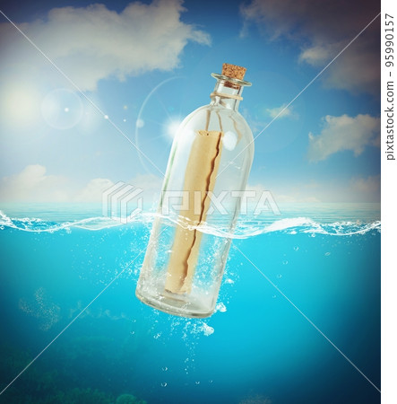 Message in a bottle Message in a bottle 95990157