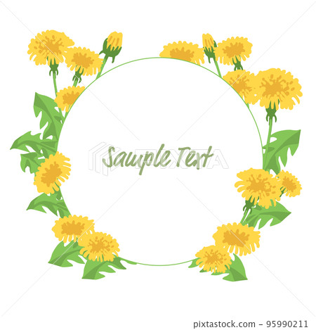 Dandelion frame Dandelion frame 95990211
