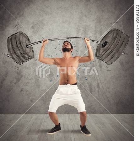Awkward athlete Awkward athlete 95991173