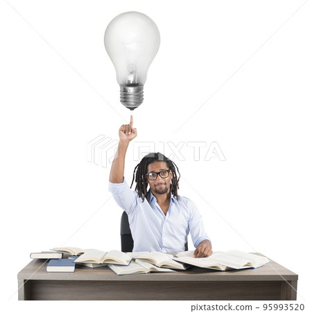 Teacher brilliant idea Teacher brilliant idea 95993520