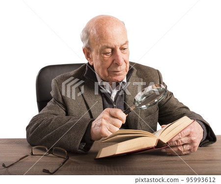 Old man knowledge and culture Old man knowledge and culture 95993612