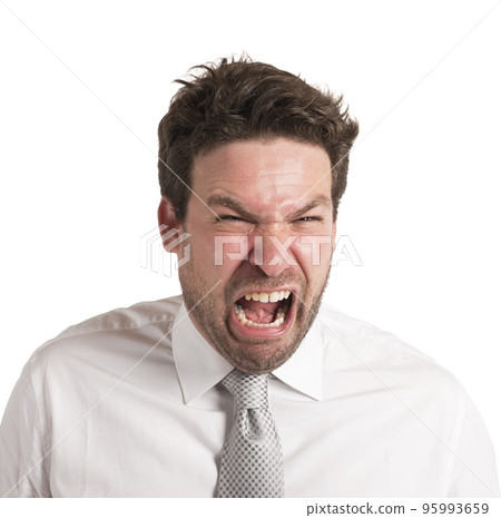 Pissed man screams Pissed man screams 95993659