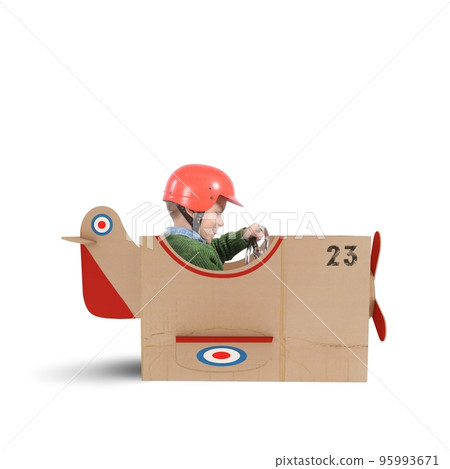 Plane of cardboard 95993671