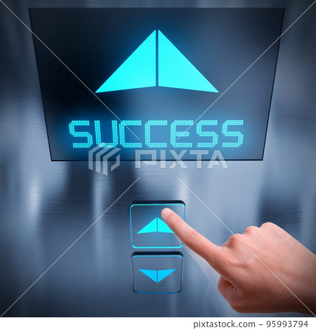 Success business elevator 95993794