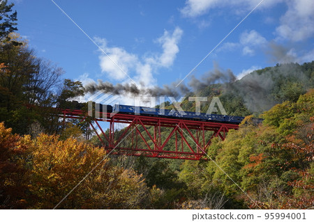 JR Kamaishi Line, which also runs steam locomotives (Galaxy Dream Line Kamaishi Line) 95994001