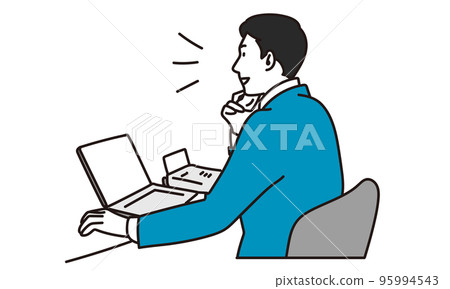 接電話的商人 接電話的商人 95994543