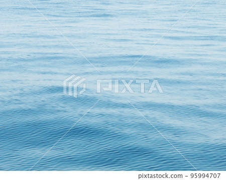 Calm calm sea surface offshore, turquoise water surface texture 95994707