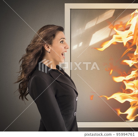 Very hot temperature 95994761