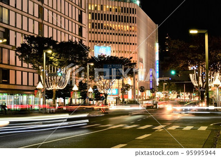 名古屋廣小路燈飾(長時間曝光) 名古屋廣小路燈飾(長時間曝光) 95995944