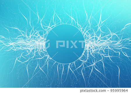 Scientific illustrtiaon genetic engineering, DNA helix, DNA strand, molecule or atom, neurons. Genomic sequences visualization. Abstract structure for Science or medical background. Scientific illustrtiaon genetic engineering, DNA helix, DNA strand, molecule or atom, neurons. Genomic sequences visualization. Abstract structure for Science or medical background. 95995964