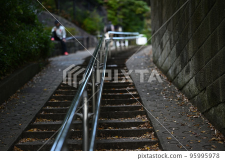 Long stone stairs 95995978