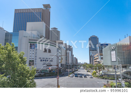 車站前的風景 三宮站 95996101