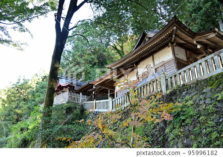 Wakamiko Shrine Worship Hall in Arakawa Uedano, Chichibu City, Saitama Prefecture 95996182
