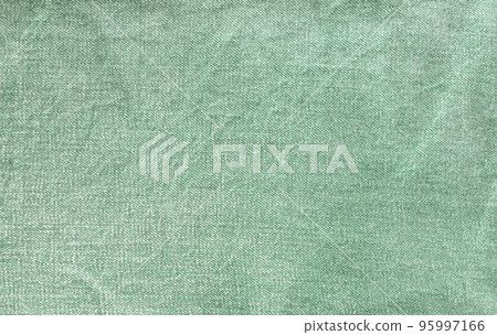 綠色牛仔麵料 texture_vintage 面料背景 綠色牛仔麵料 texture_vintage 面料背景 95997166