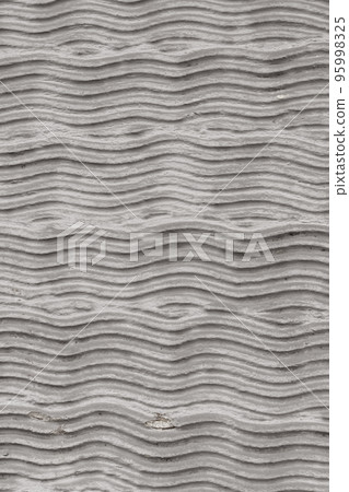 Abstract curvy cement pattern with waves on a plastered wall. Creative background Abstract curvy cement pattern with waves on a plastered wall. Creative background 95998325