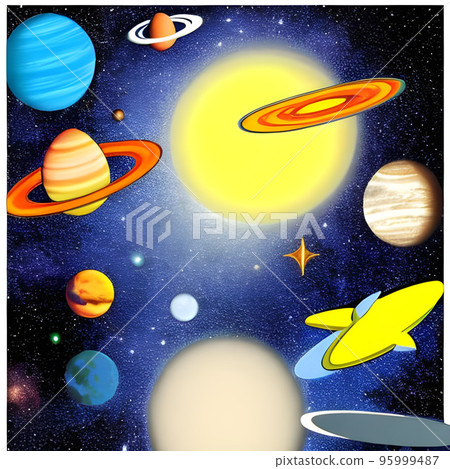 galaxy planet galaxy planet 95999487