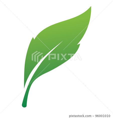 Leaf green logo and symbol vector 96001010