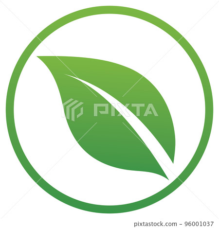 Leaf green logo and symbol vector Leaf green logo and symbol vector 96001037