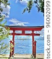 Gozanoishi Shrine Torii at Lake Tazawa 96002099