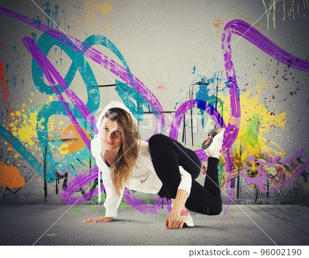 Breakdance girl Breakdance girl 96002190