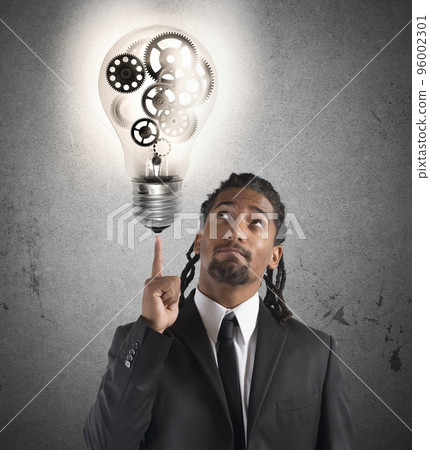 Businessman idea Businessman idea 96002301