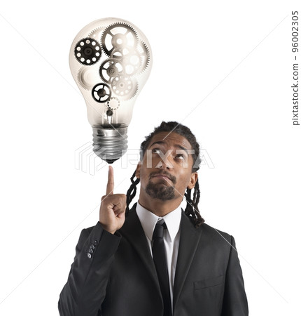 Businessman idea Businessman idea 96002305