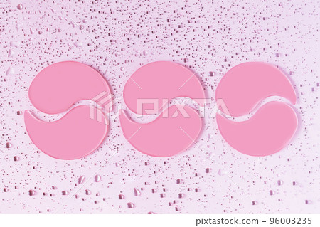 Hydrogel collagen lifting eye patches with drops 96003235