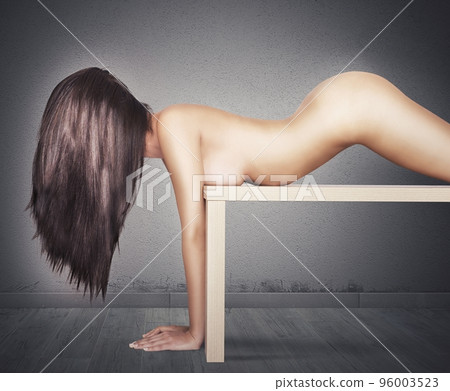 Femininity on a table 96003523