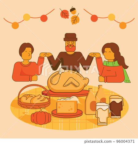 thanksgiving with family 96004371