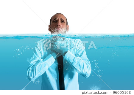 Businessman with little time 96005168