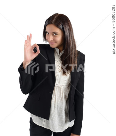 Businesswoman agreement 96005295