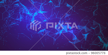 Vector futuristic technology background. Digital network concept. Data transmission Vector futuristic technology background. Digital network concept. Data transmission 96005778